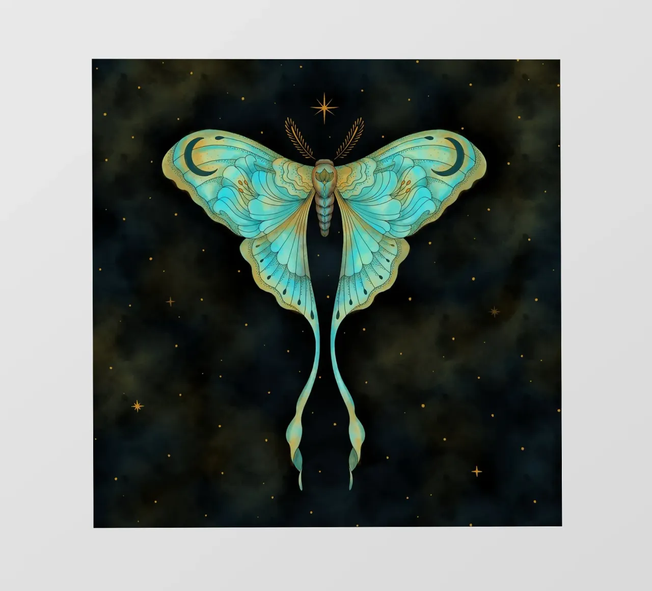 Luna Moth telo in pvc da Vivi Nicolin