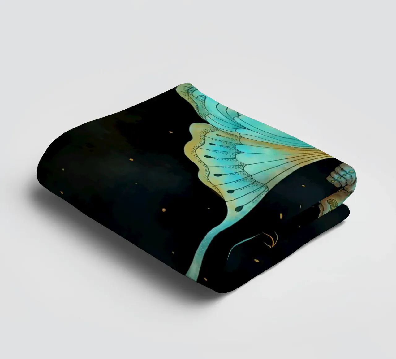 Luna Moth asciugamano da bagno da Vivi Nicolin