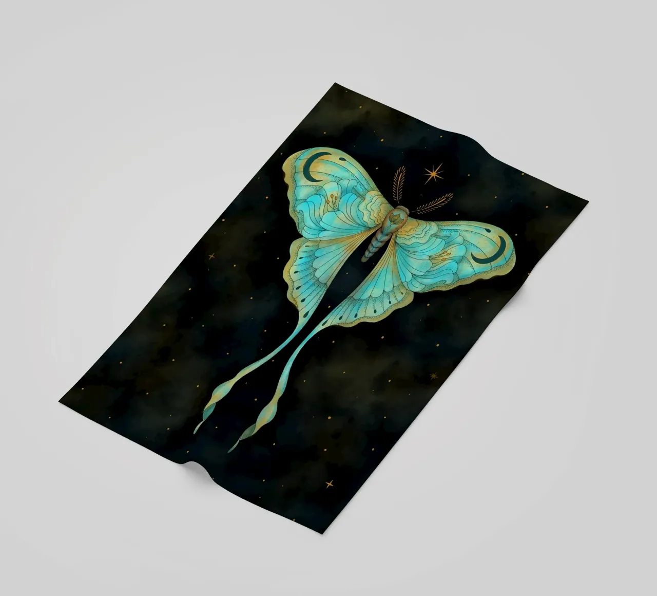 Luna Moth telo mare da Vivi Nicolin