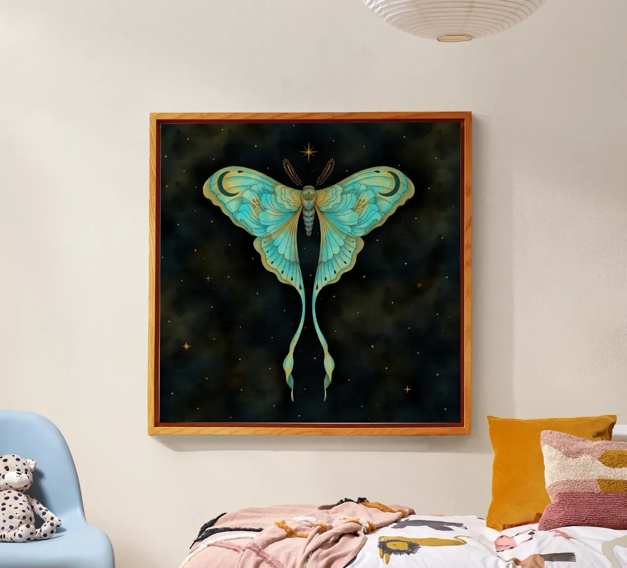 Luna Moth plexiglass da Vivi Nicolin