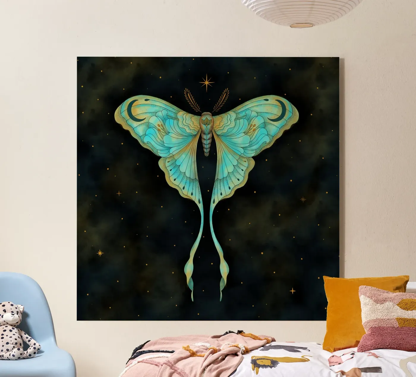 Luna Moth plexiglass da Vivi Nicolin