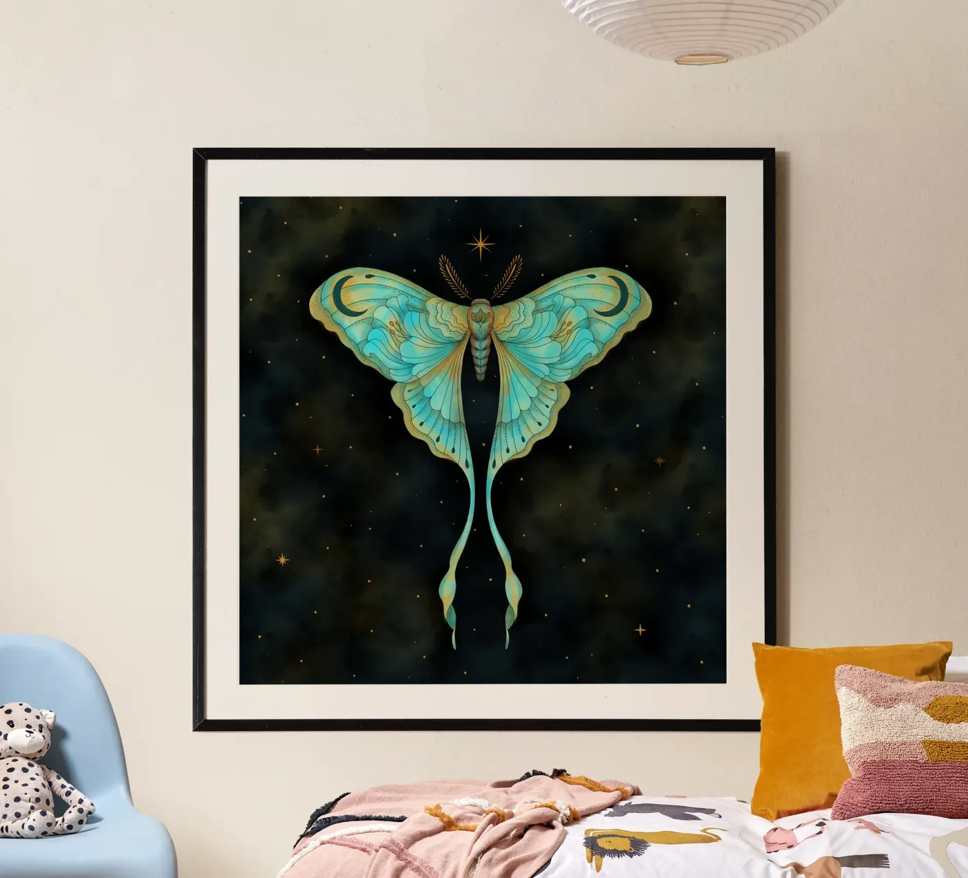 Luna Moth poster da Vivi Nicolin