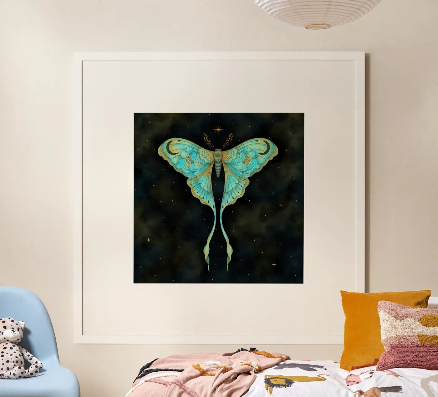 Luna Moth poster da Vivi Nicolin