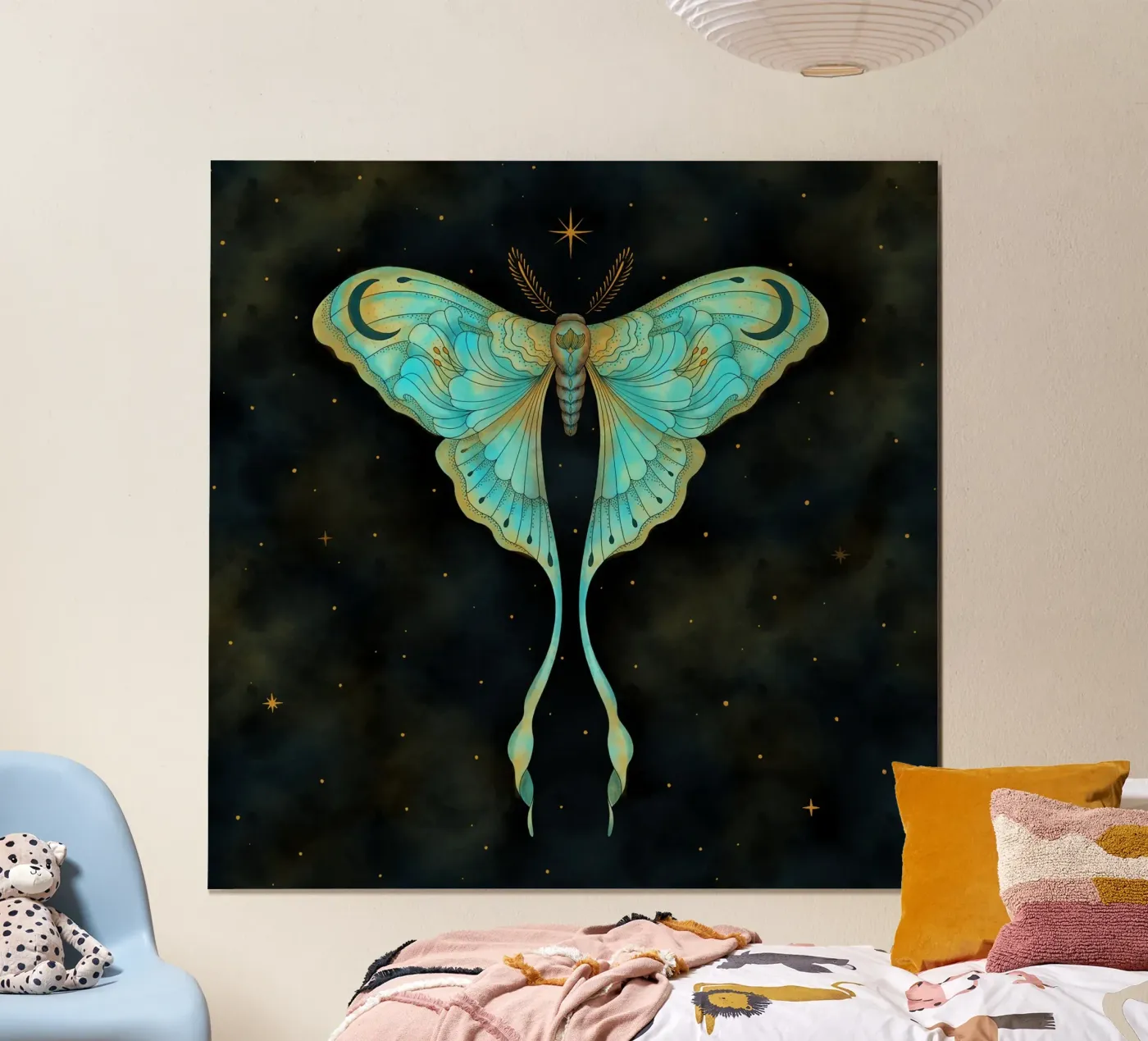 Luna Moth poster da Vivi Nicolin