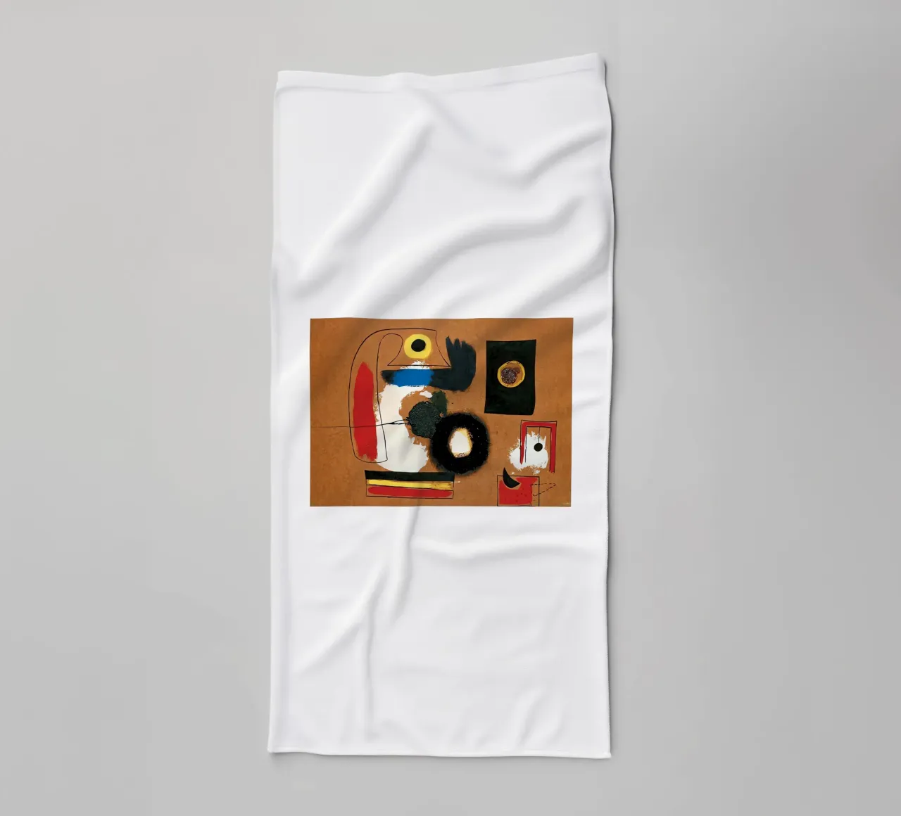 Joan Miró - Painting towel by Narciso