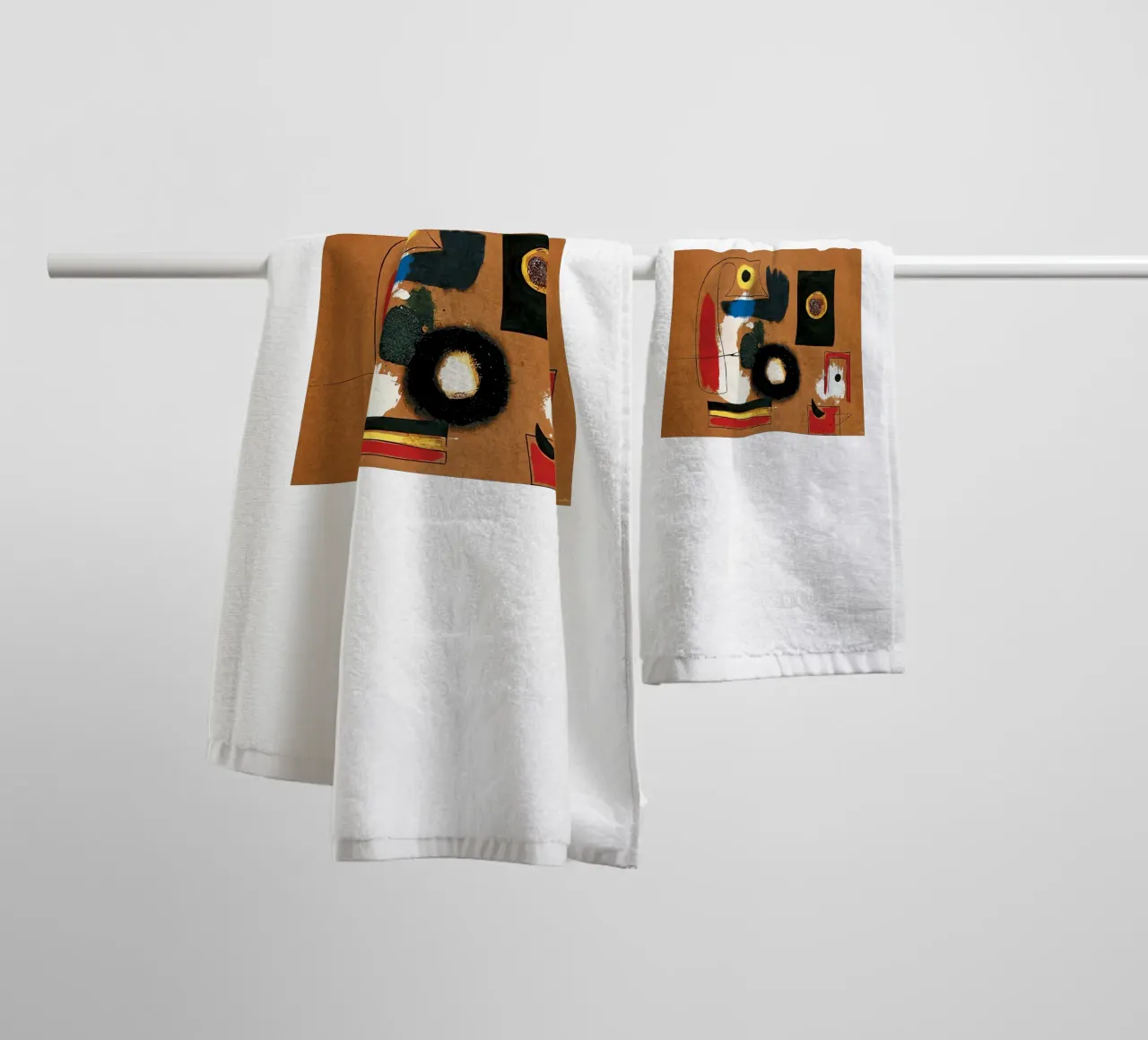 Joan Miró - Painting towel by Narciso