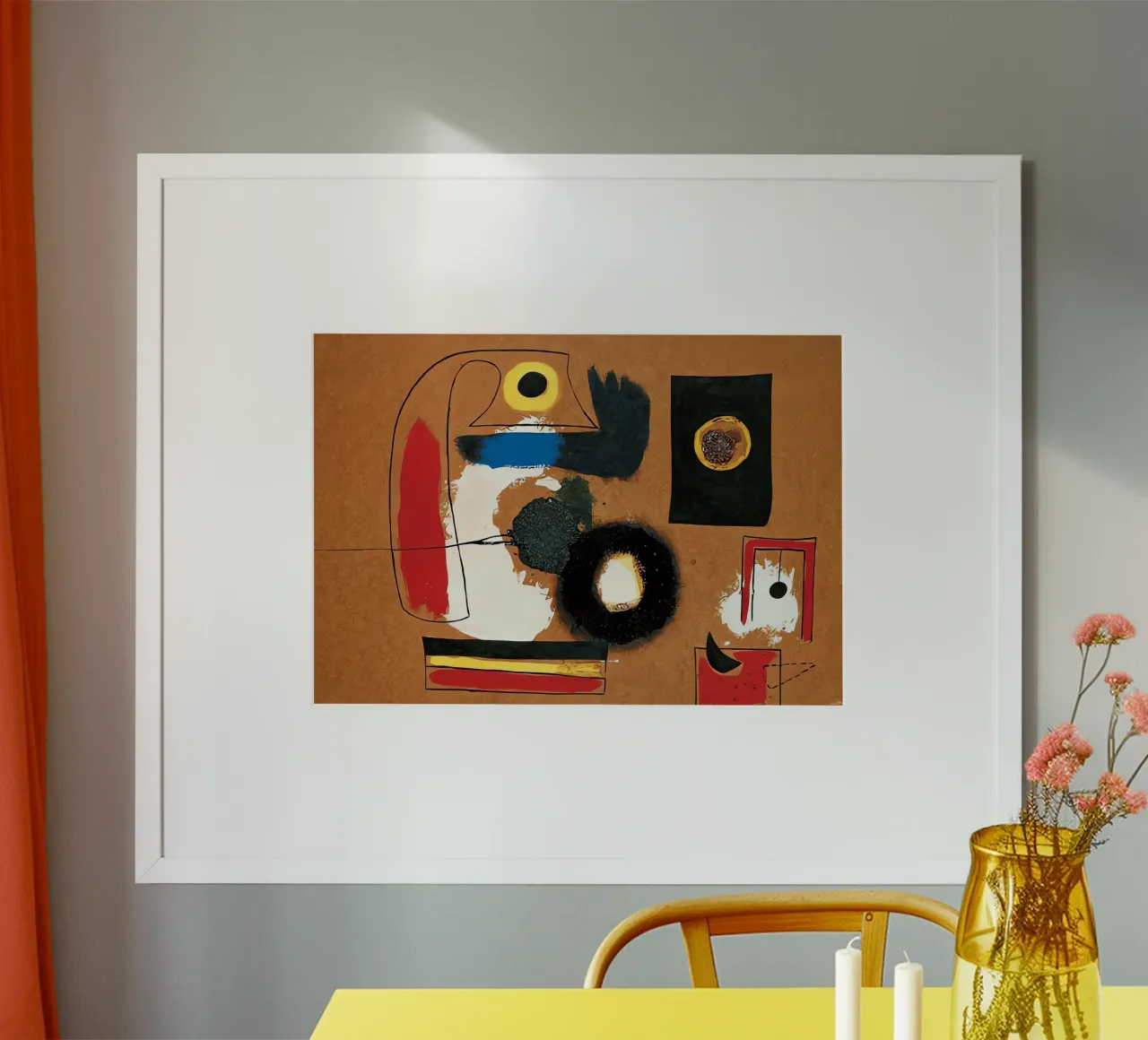 Joan Miró - Pittura poster da Narciso