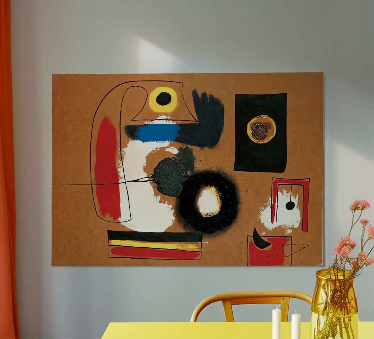 Joan Miró - Pittura poster da Narciso