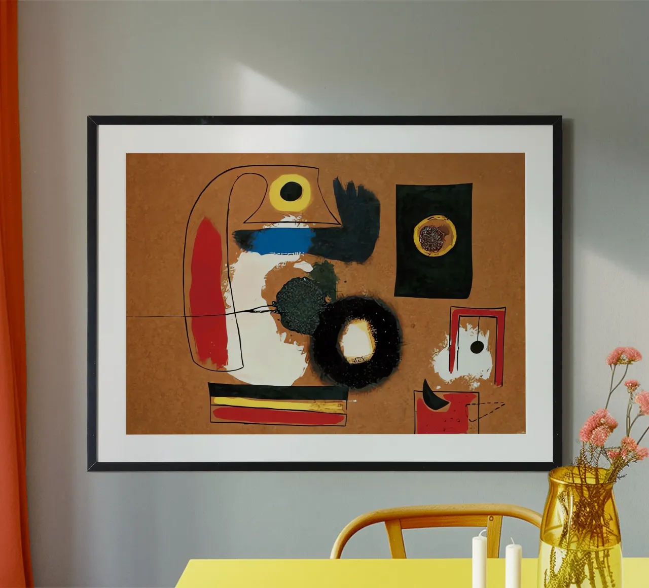 Joan Miró - Pittura poster da Narciso
