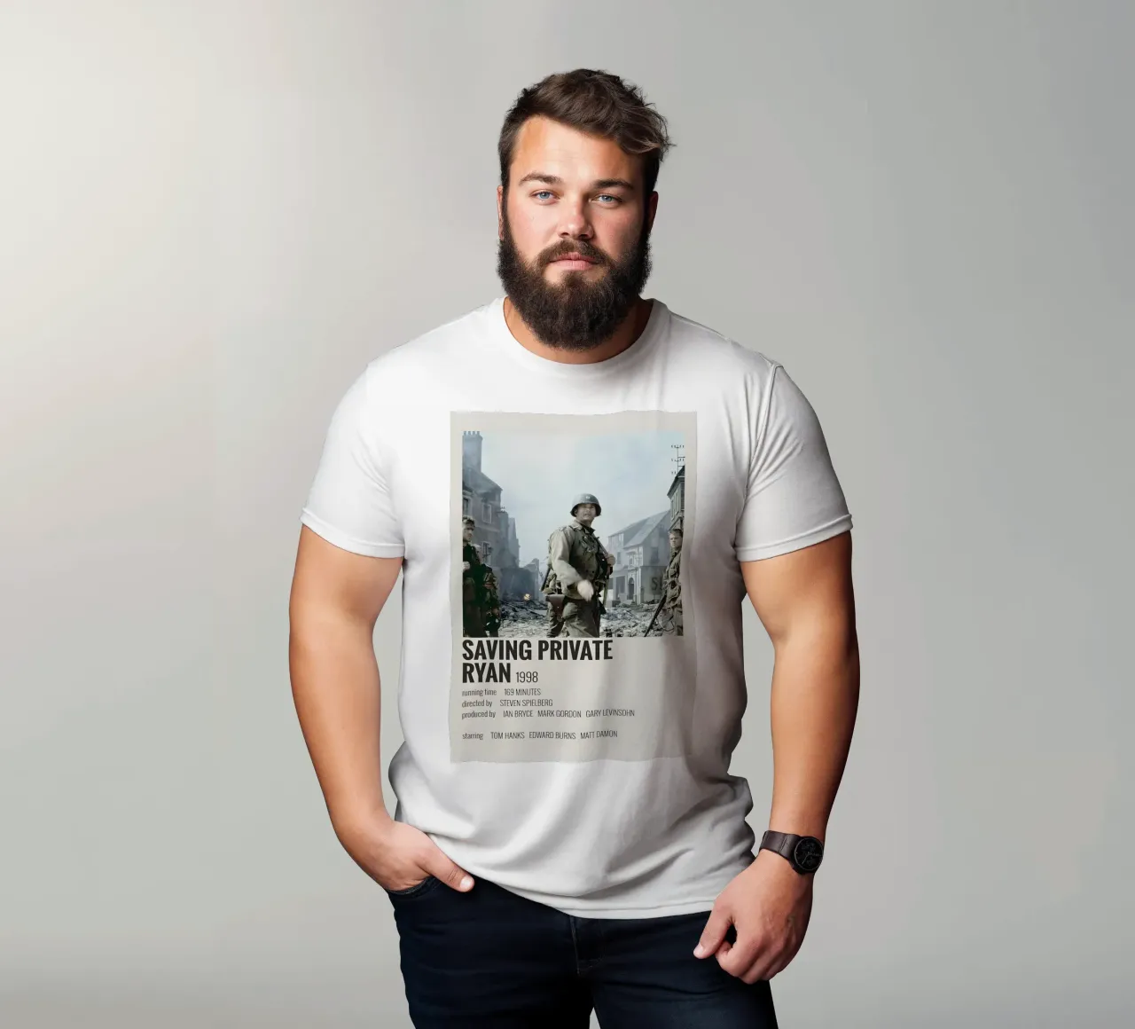 SAVING PRIVATE RYAN 1998 t-shirt da MVFminimalist