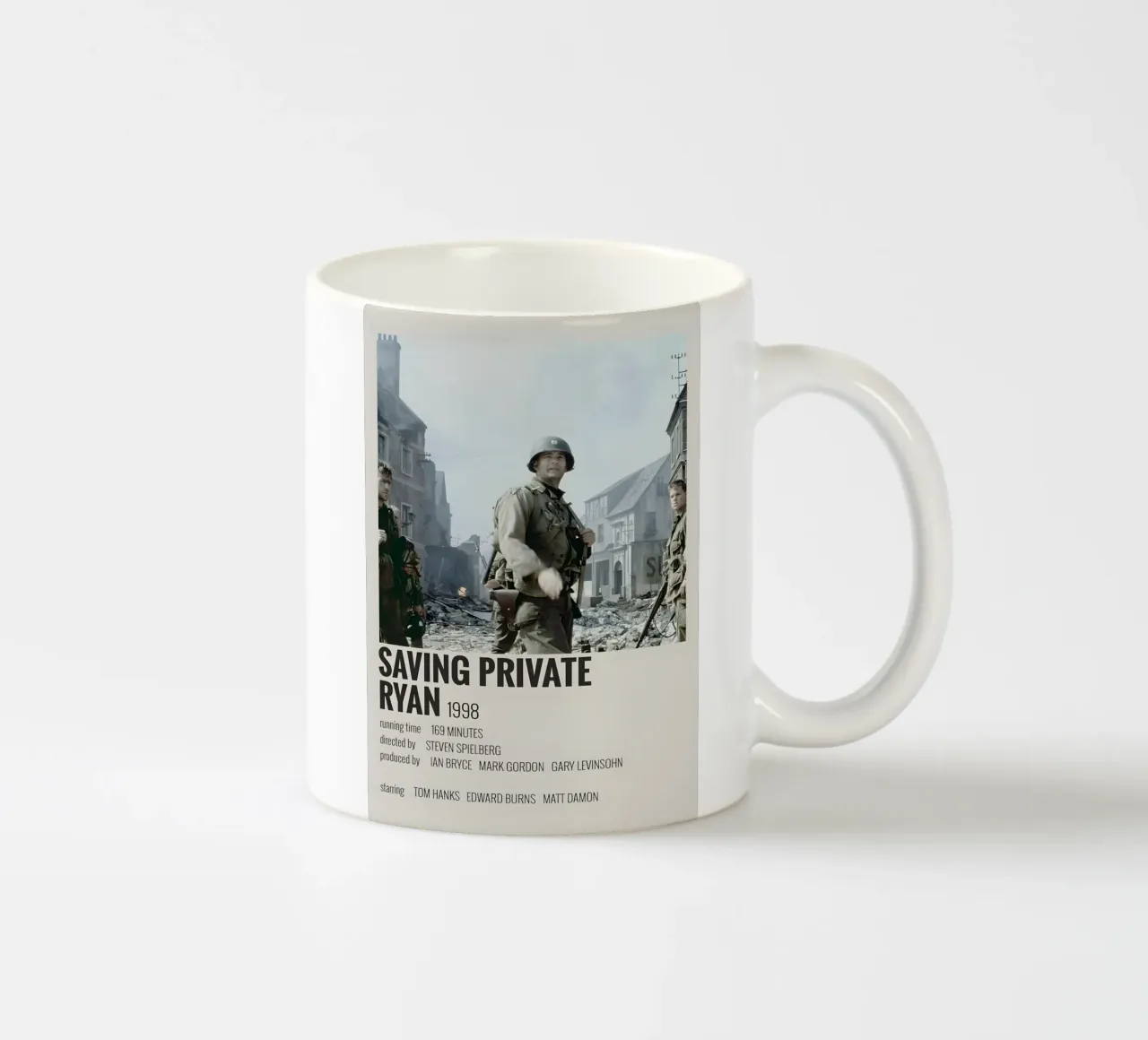 SAVING PRIVATE RYAN 1998 tazza in ceramica da MVFminimalist