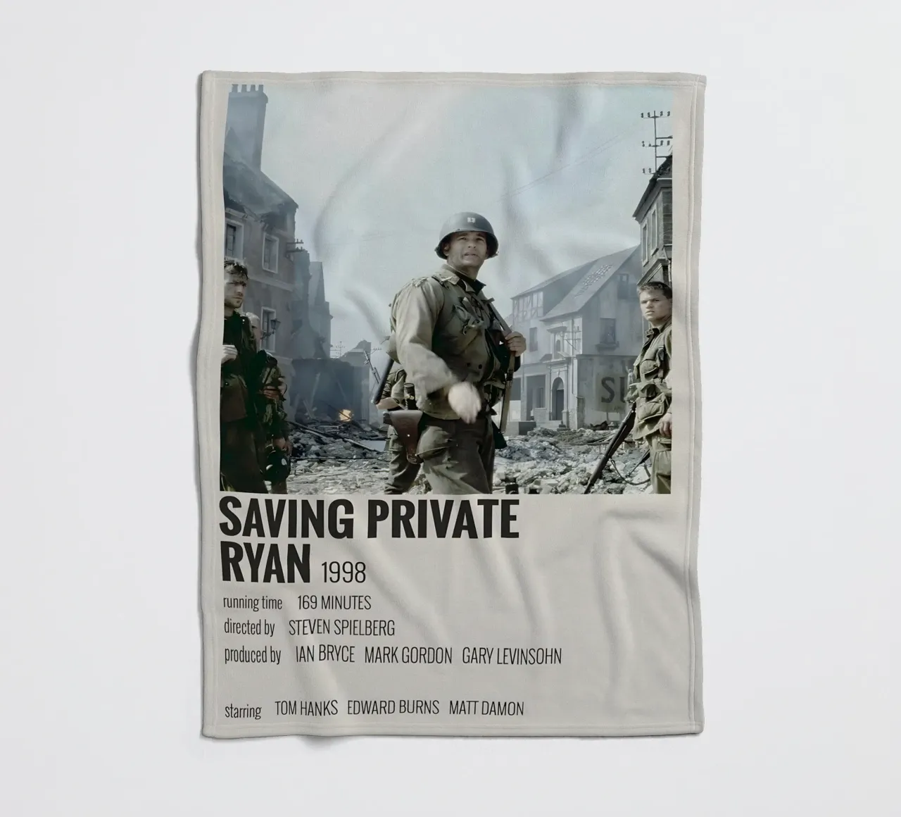 SAVING PRIVATE RYAN 1998 coperta in pile da MVFminimalist