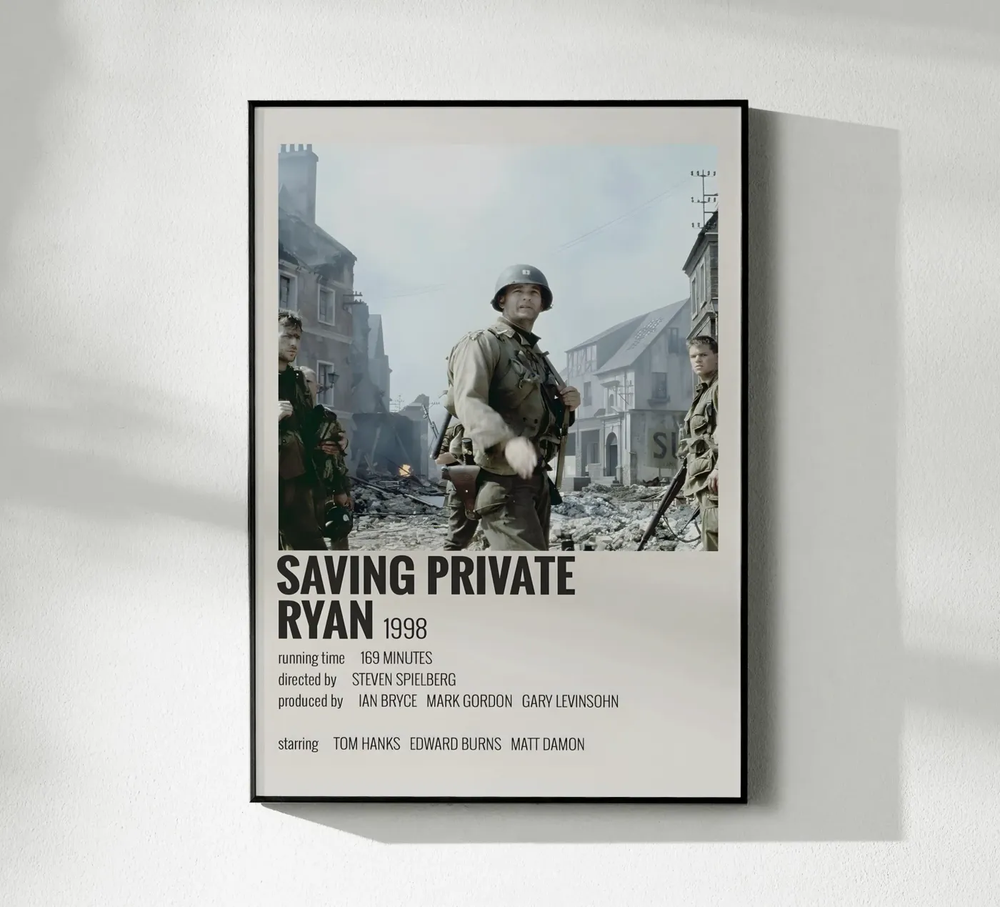 SAVING PRIVATE RYAN 1998 plexiglas de MVFminimalist