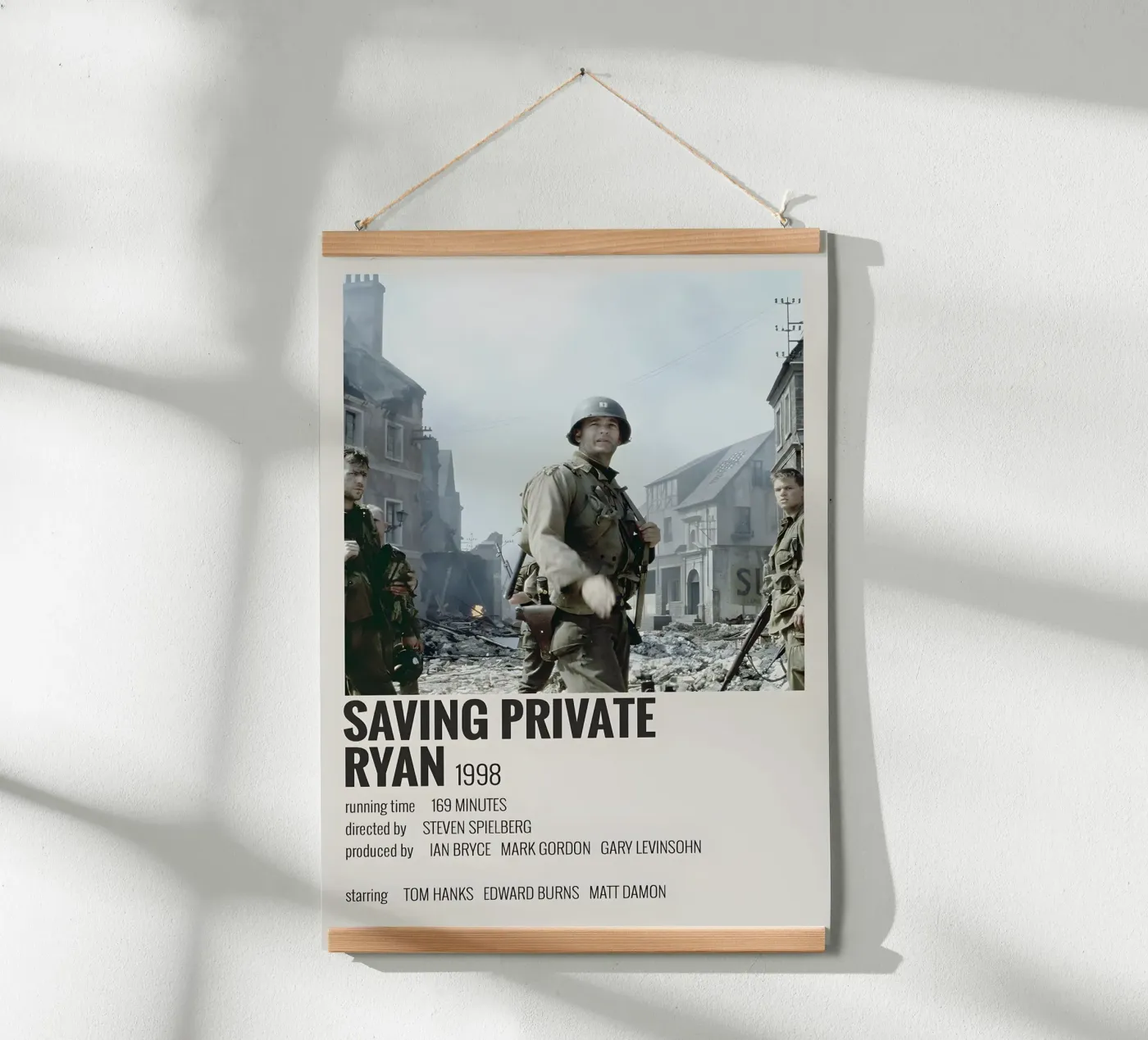 SAVING PRIVATE RYAN 1998 poster da MVFminimalist