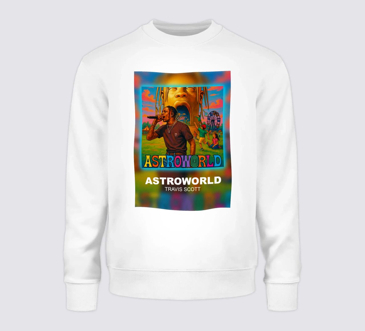 Travis Scott - Astroworld felpa da Sigrid Rauuy