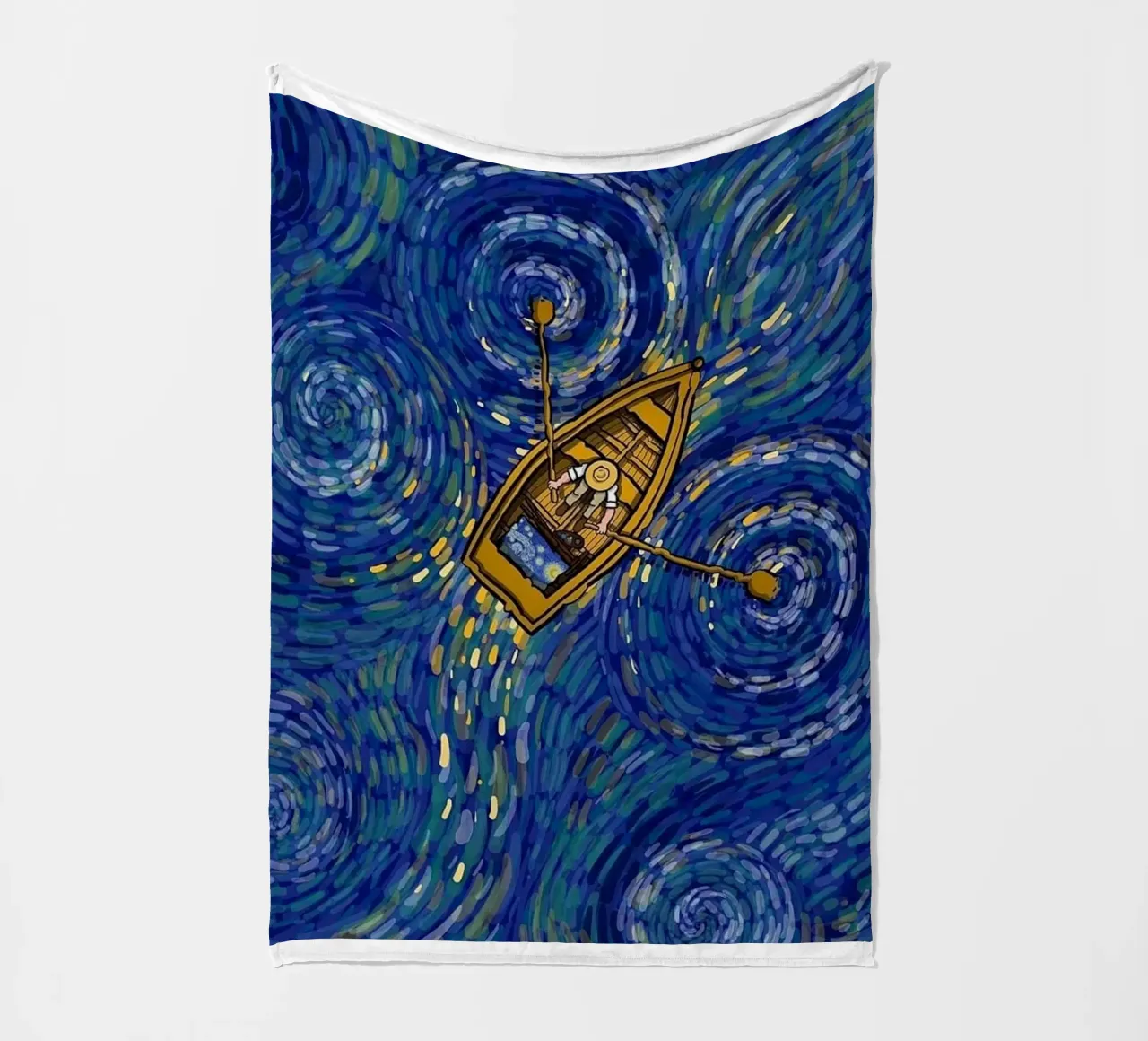 barca di notte con vasche idromassaggio coperta in pile da Piper Shop Oke