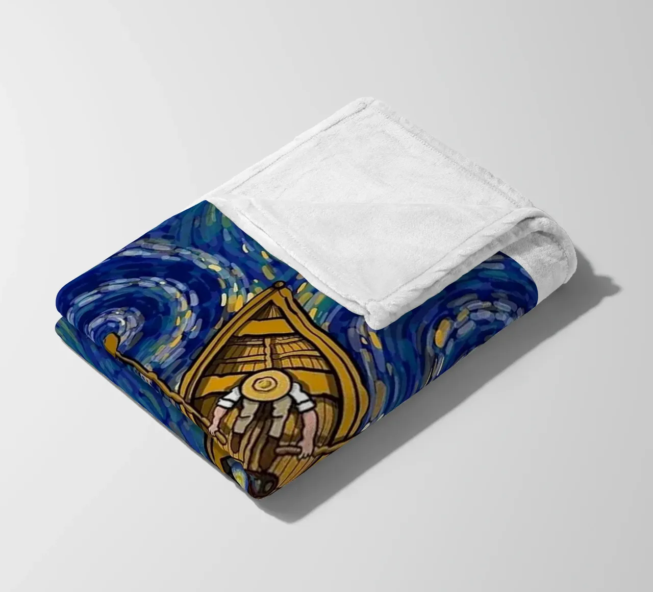 barca di notte con vasche idromassaggio coperta in pile da Piper Shop Oke