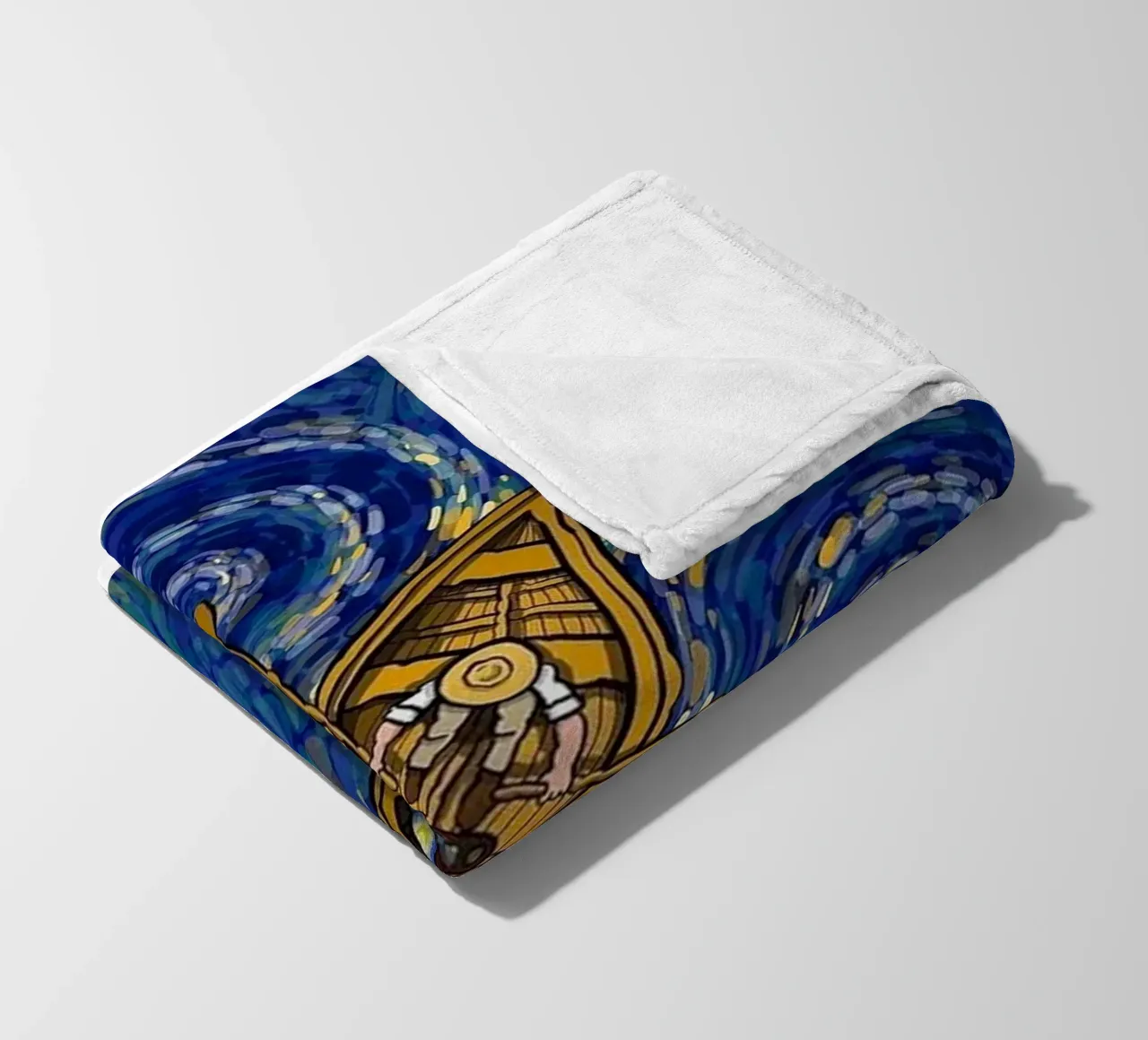 barca di notte con vasche idromassaggio coperta in pile da Piper Shop Oke
