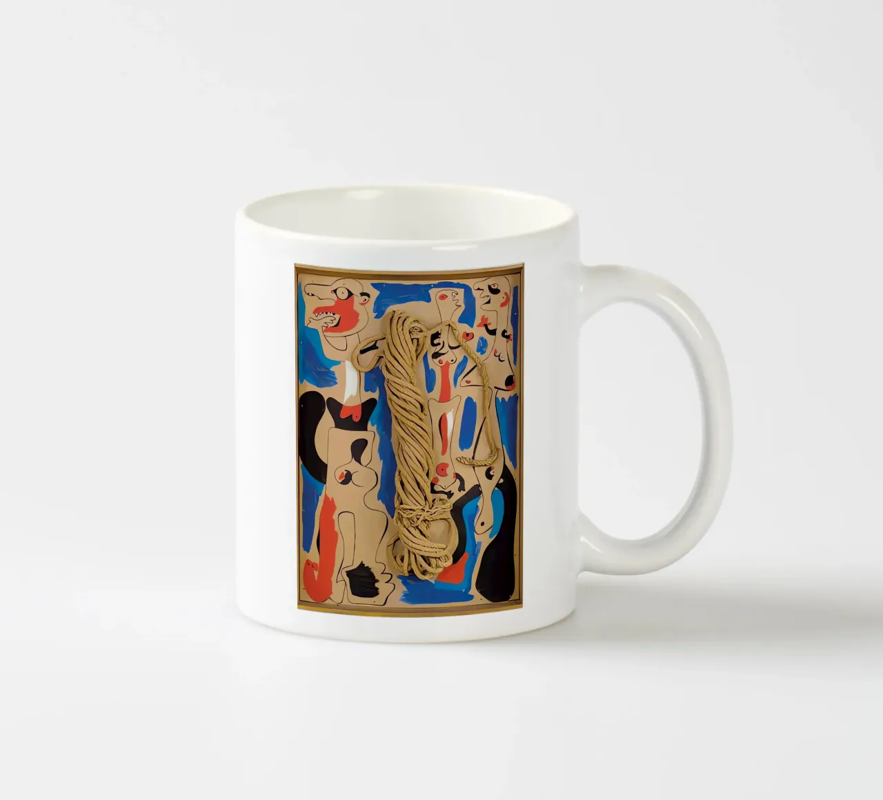 Corda e persone tazza in ceramica da Narciso