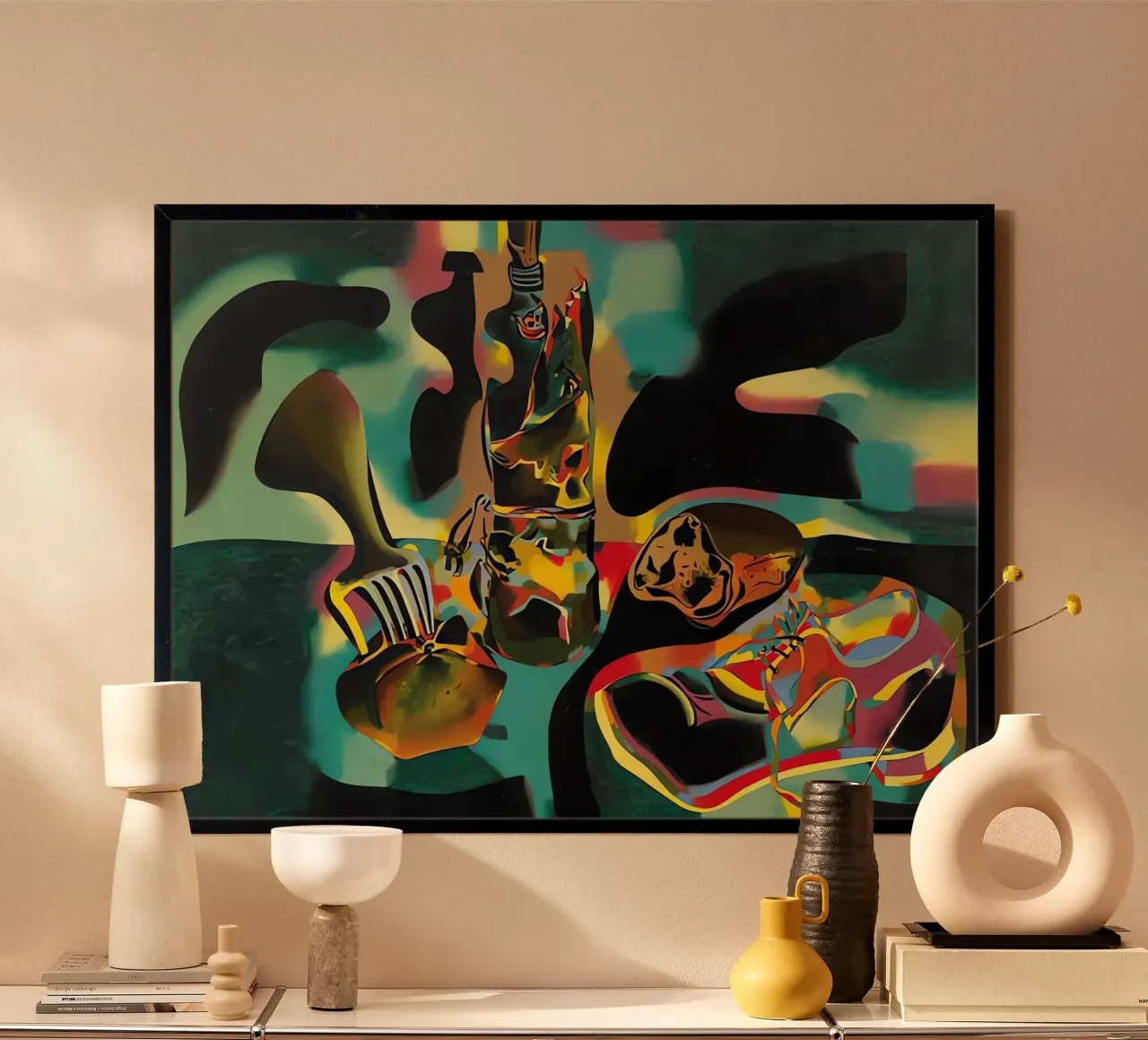 Still Life with Old Shoe poster by Narciso