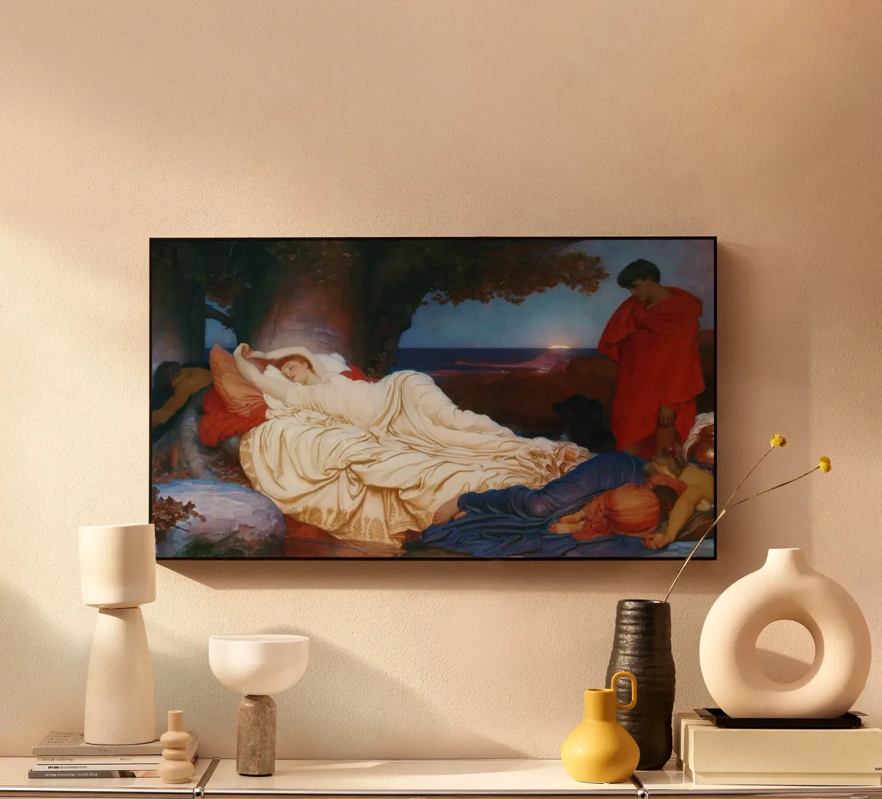 Cymon e Ifigenia (1868)Frederic Leighton metacrilato de Venus Art