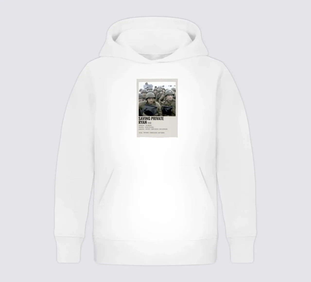 SAVING PRIVATE RYAN 1998 felpa bambino con cappuccio da MVFminimalist