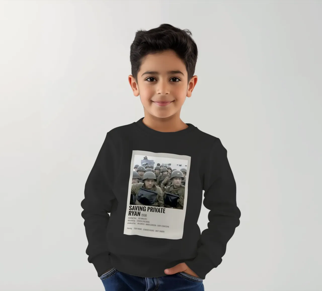 SAVING PRIVATE RYAN 1998 felpa bambino da MVFminimalist