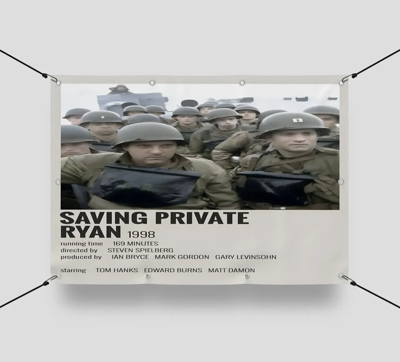 SAVING PRIVATE RYAN 1998 telo in pvc da MVFminimalist