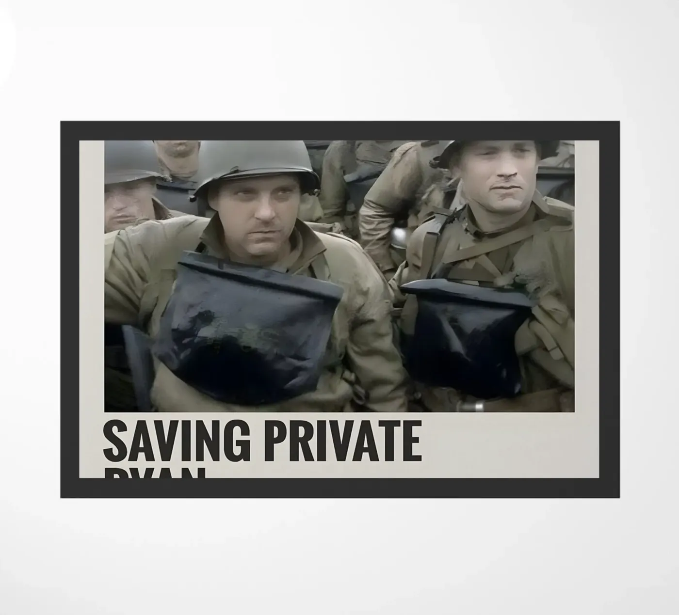 SAVING PRIVATE RYAN 1998 deurmat van MVFminimalist
