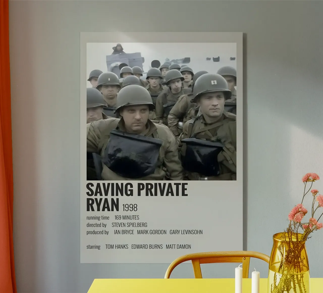 SAVING PRIVATE RYAN 1998 plexiglass da MVFminimalist