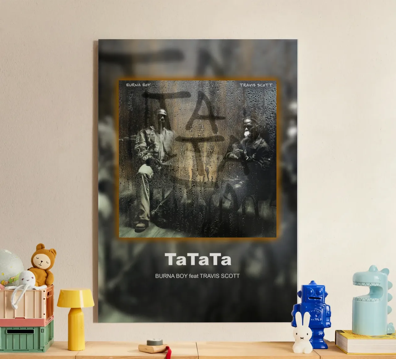 Travis Scott - TaTaTa Acryl-Glas von Sigrid Rauuy