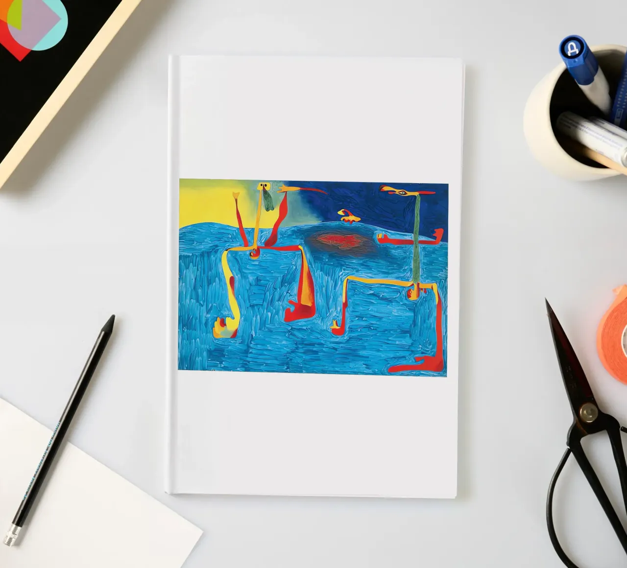 The Two Philosophers notebook by Narciso