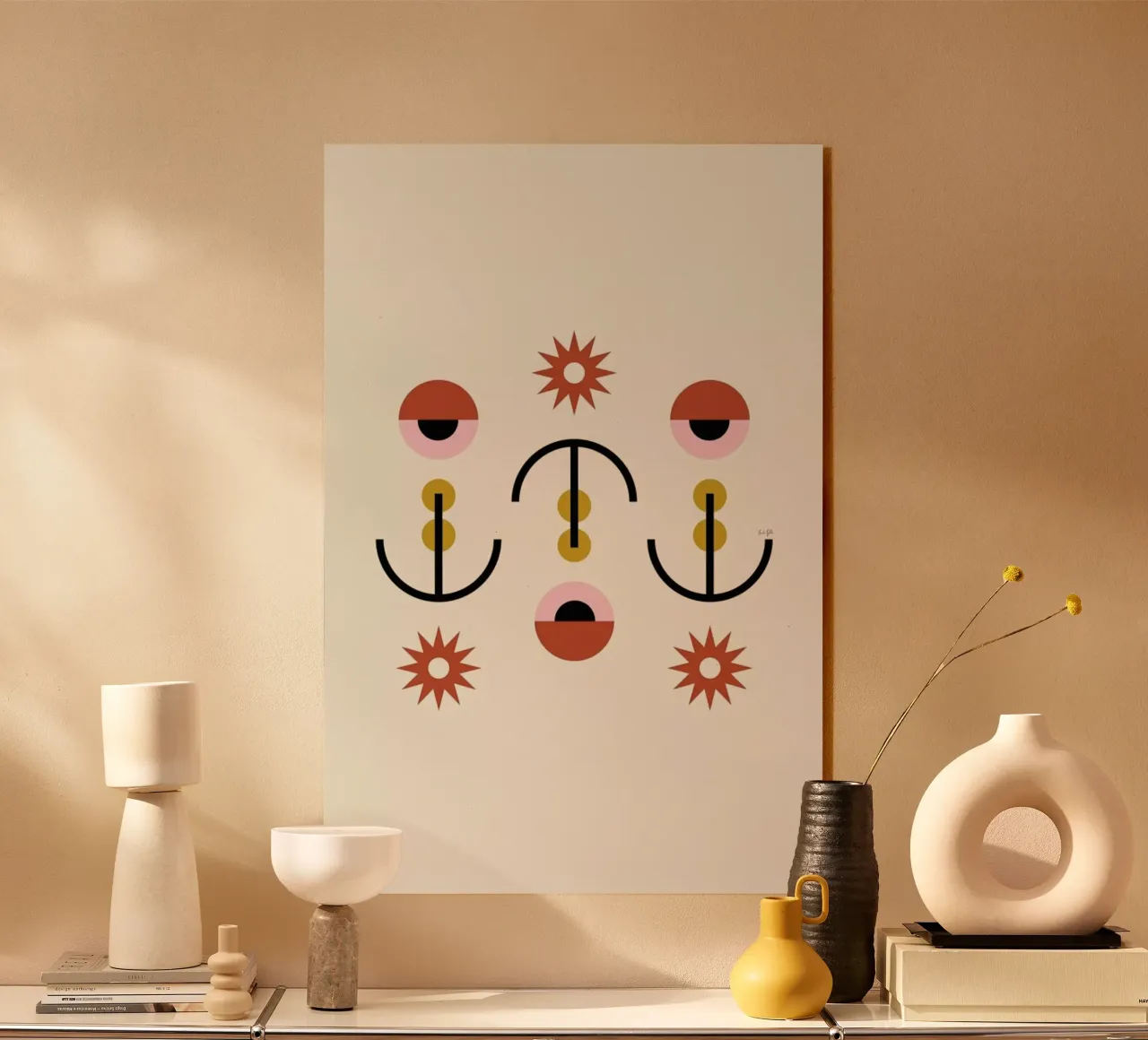 Modern Memphis plexiglass da Linda Gobeta