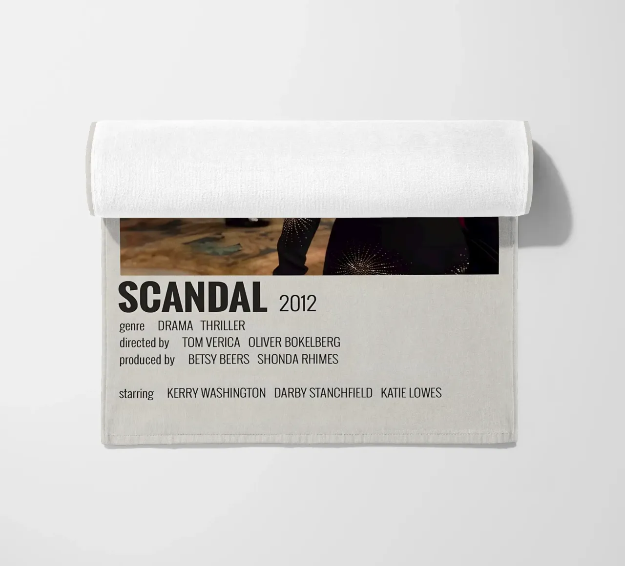 SCANDAL 2012 toalla de playa de MVFminimalist