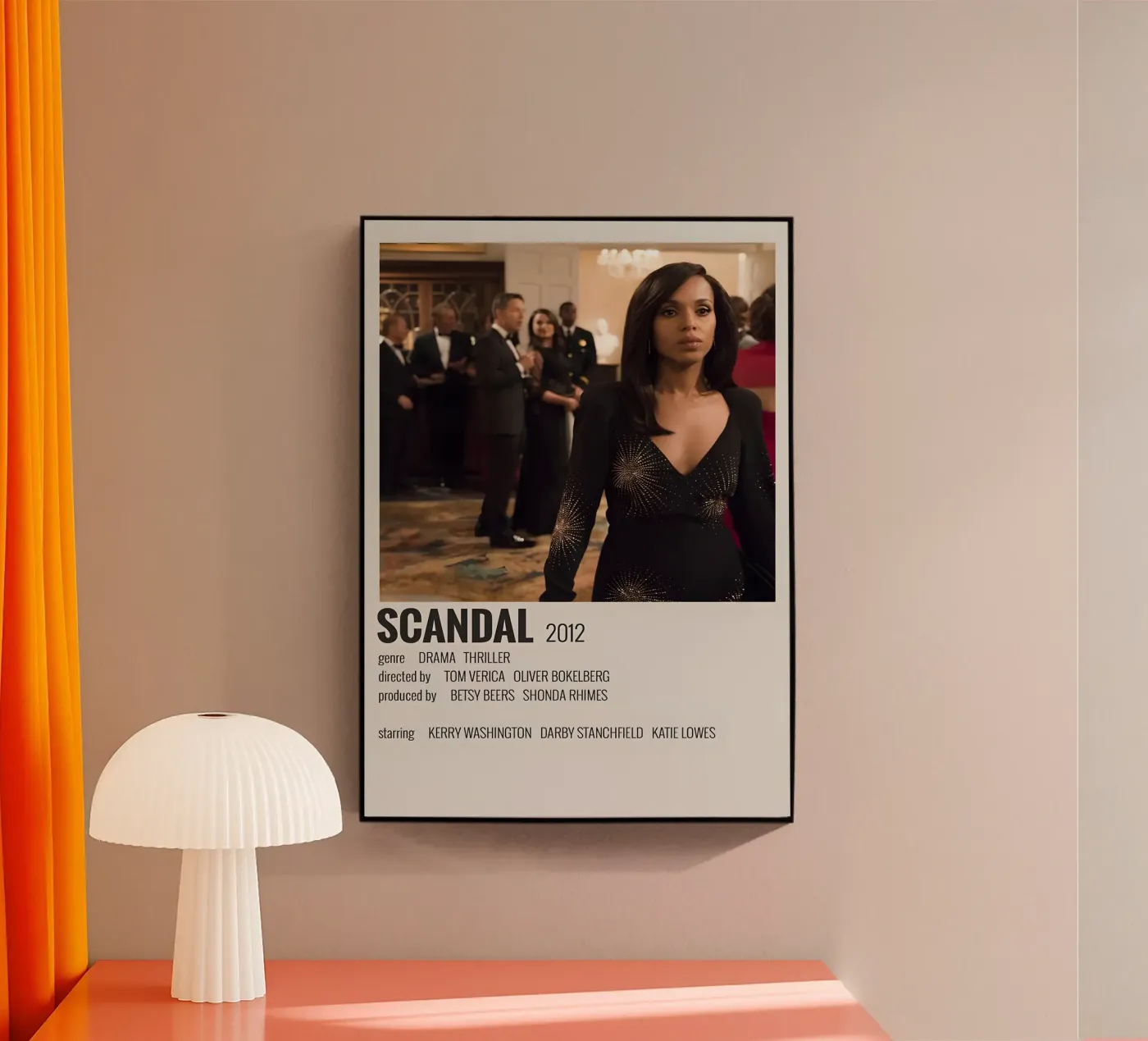 SCANDAL 2012 acryl van MVFminimalist