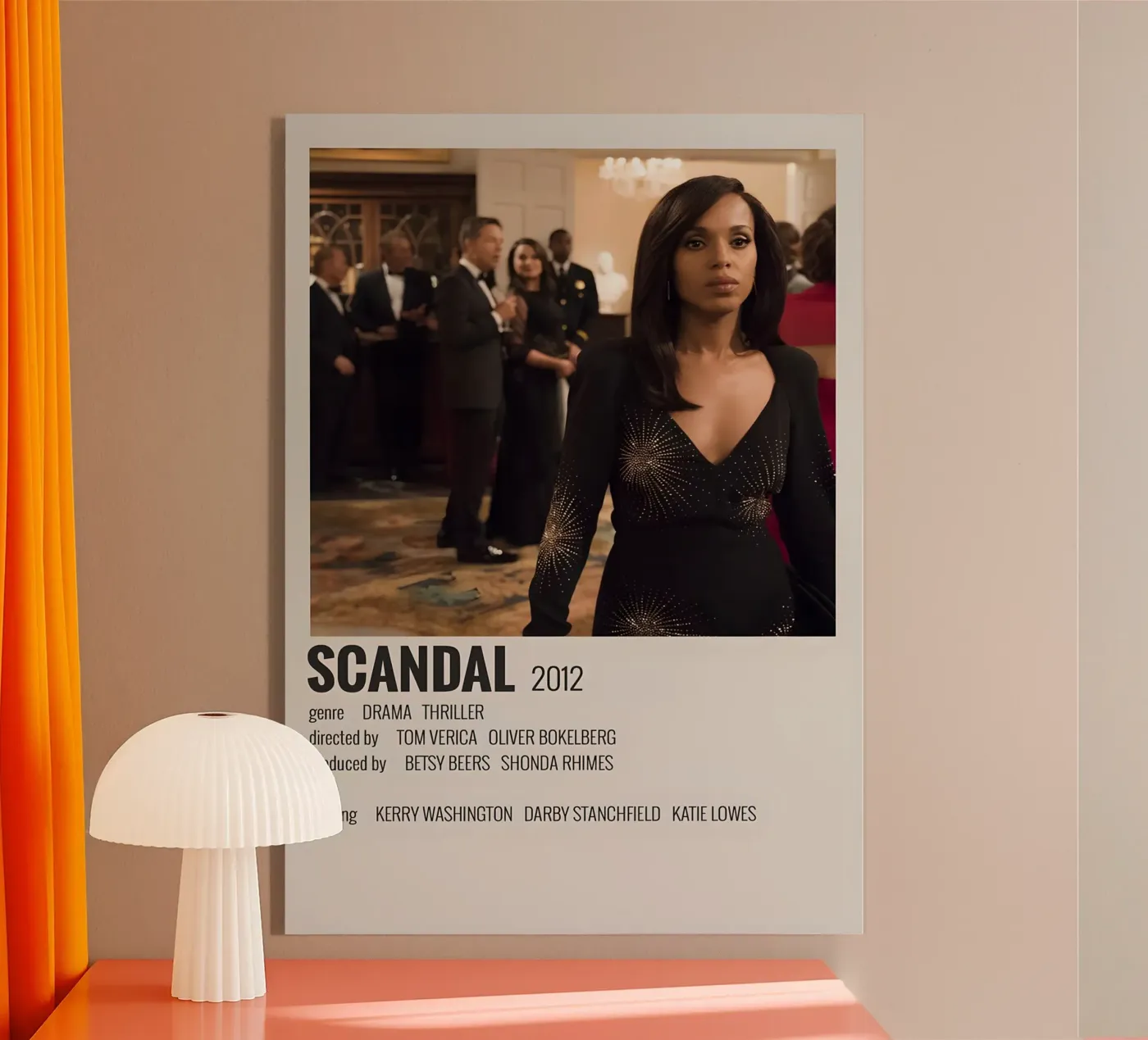 SCANDAL 2012 acryl van MVFminimalist