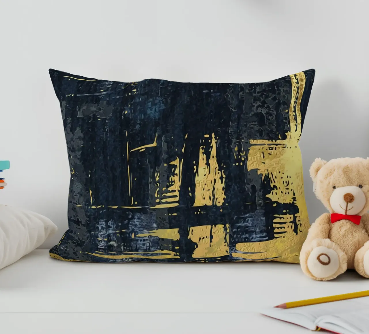 abstract texture cuscino da vintageshop