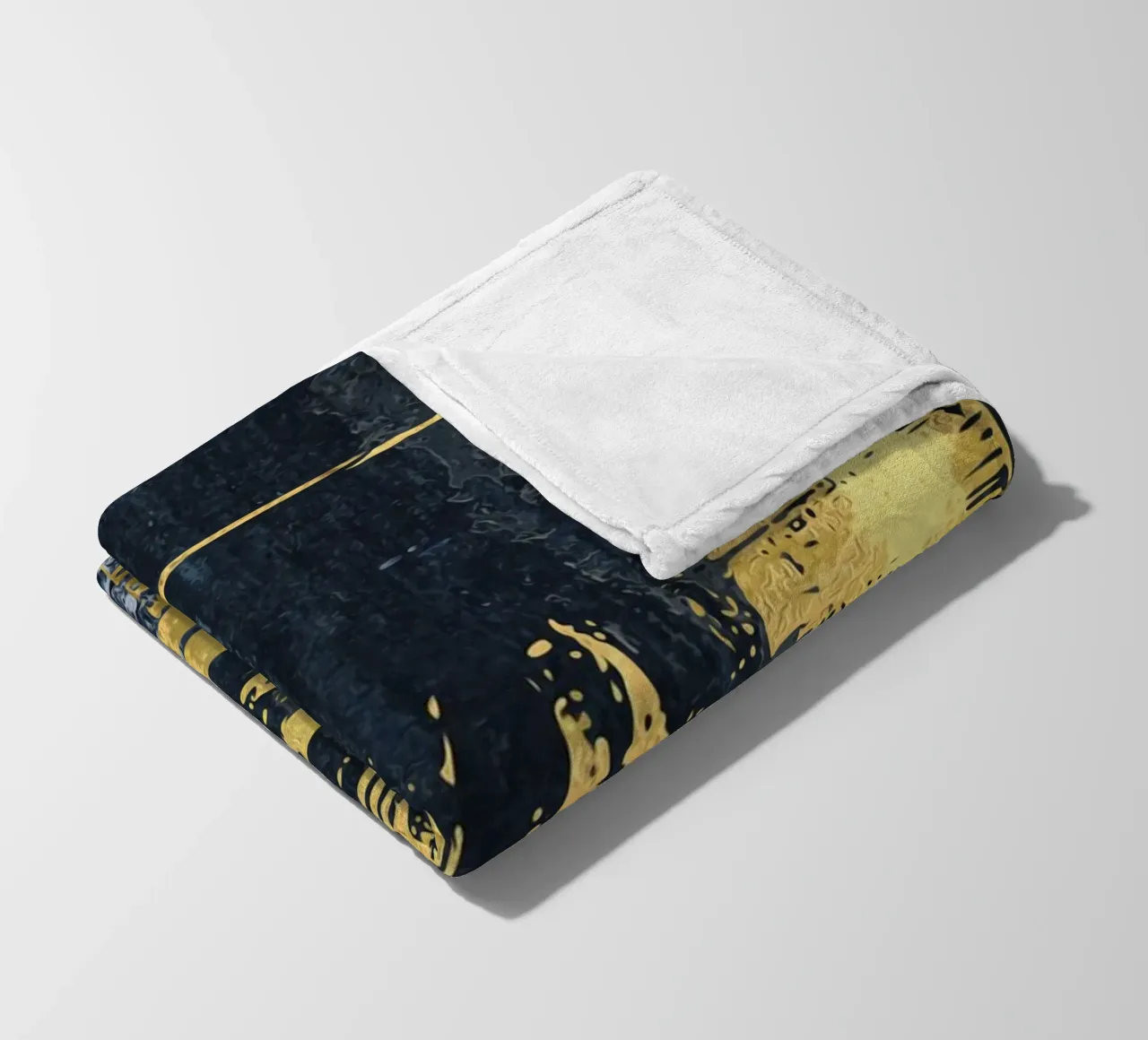 abstract texture fleecedeken van vintageshop