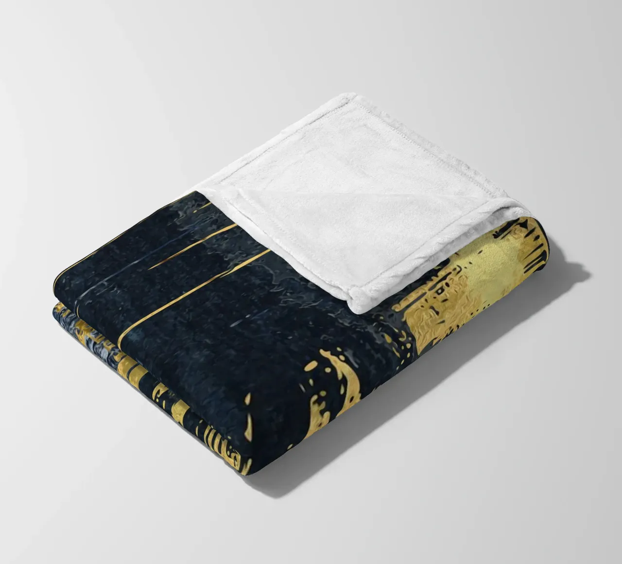 abstract texture fleecedeken van vintageshop