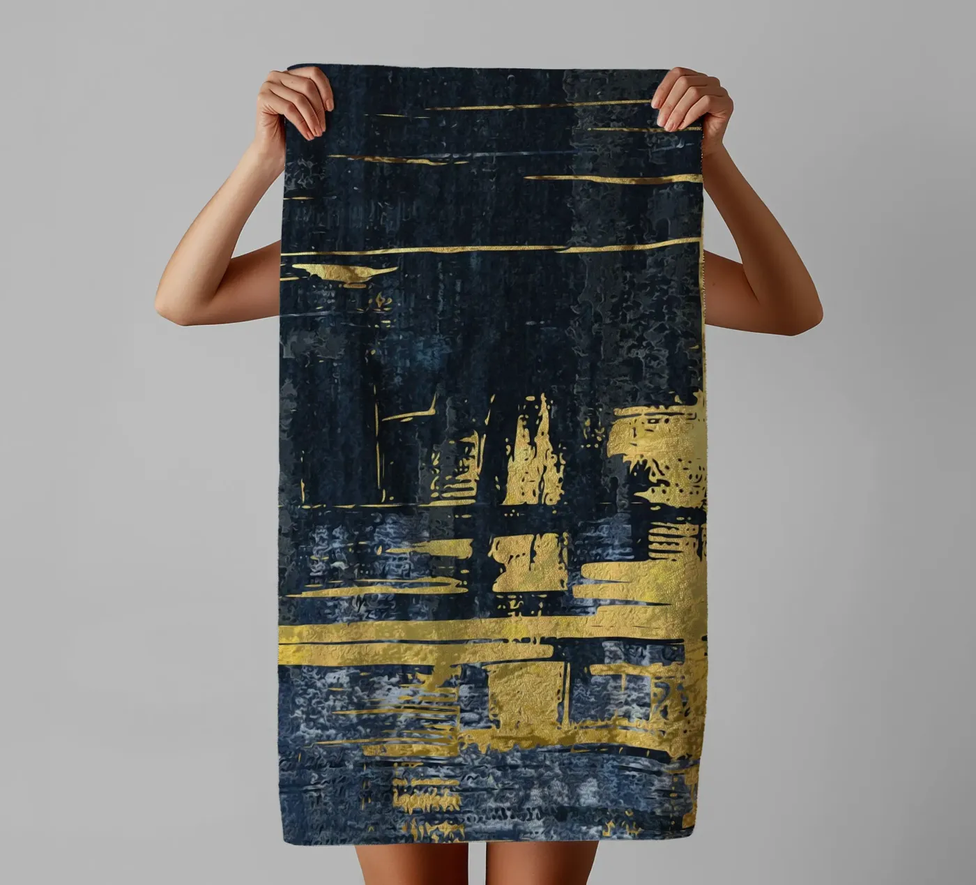 abstract texture badhanddoek van vintageshop