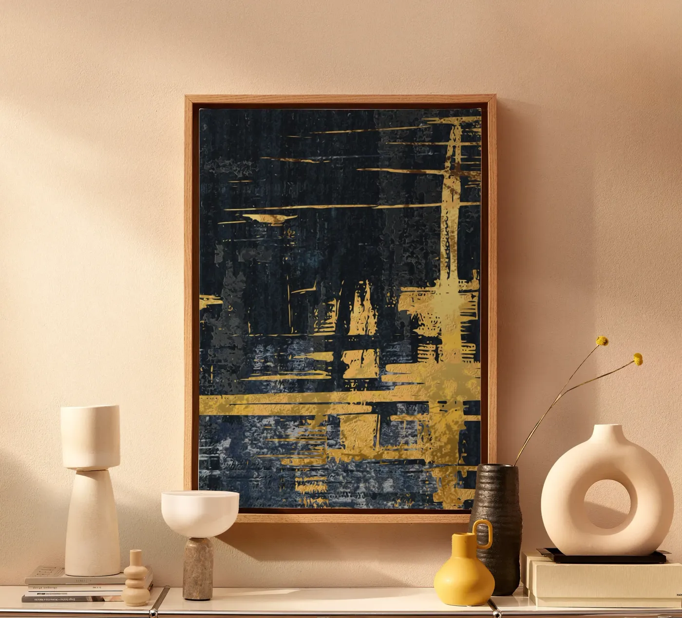 abstract texture canvas van vintageshop
