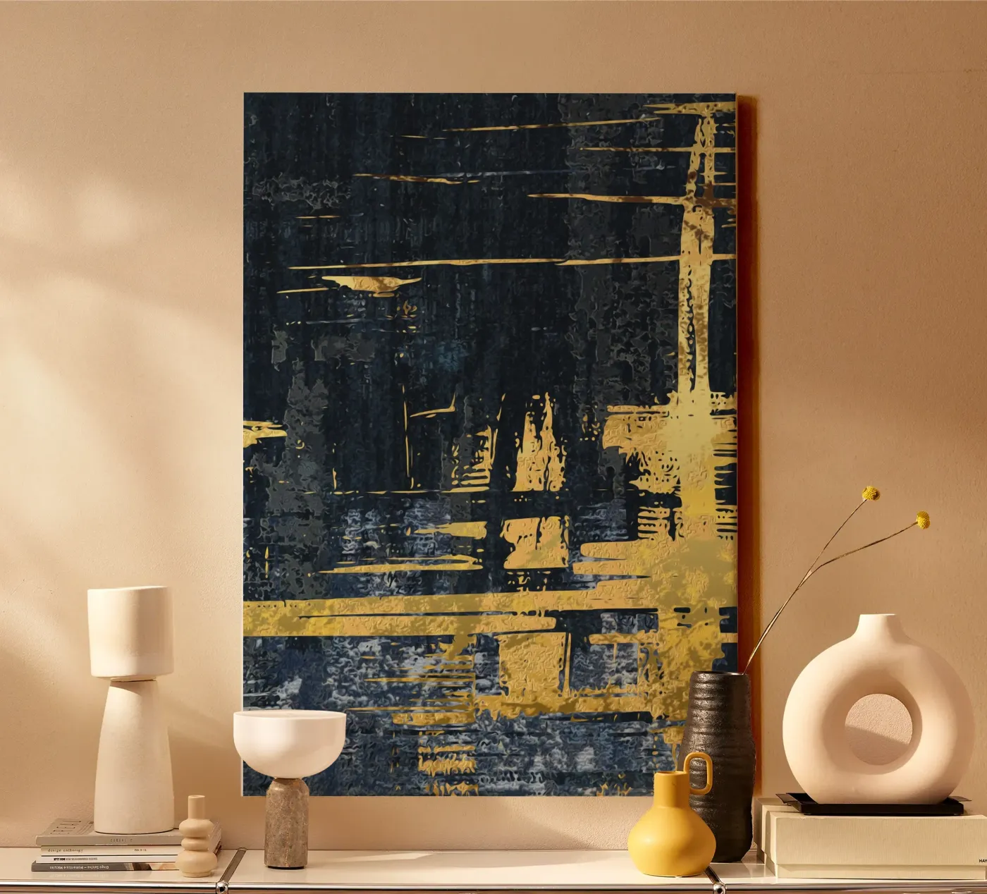 abstract texture canvas van vintageshop