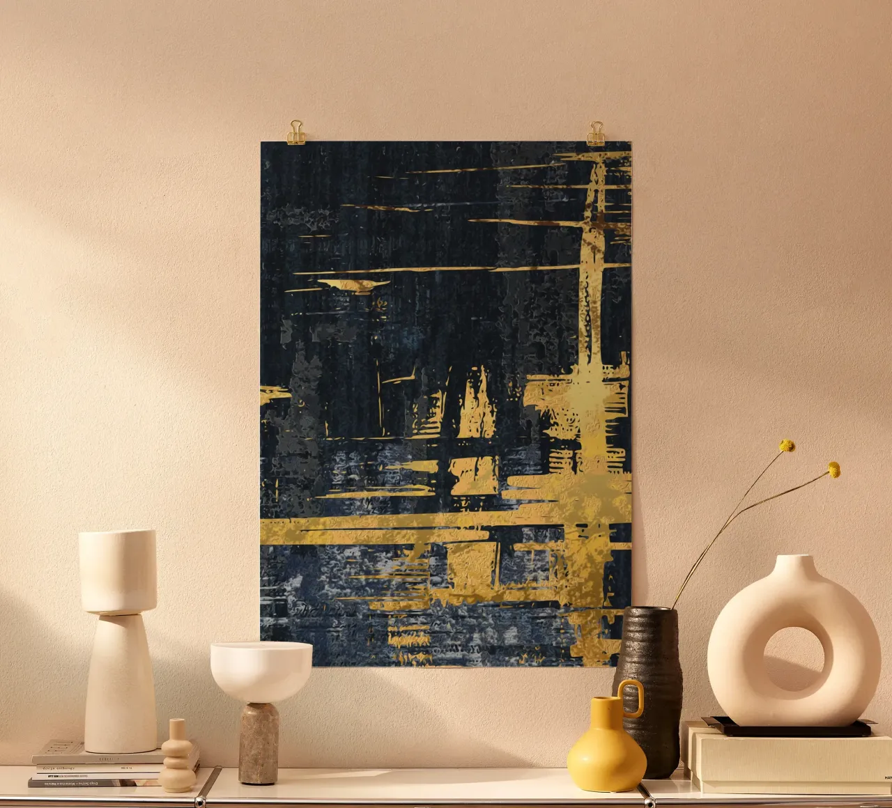 abstract texture poster da vintageshop