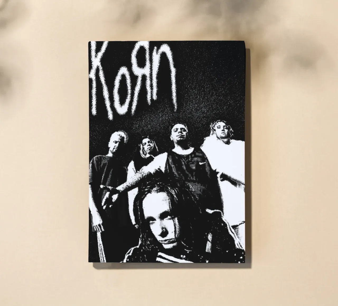 art du groupe korn carnet de notes de vanhesling