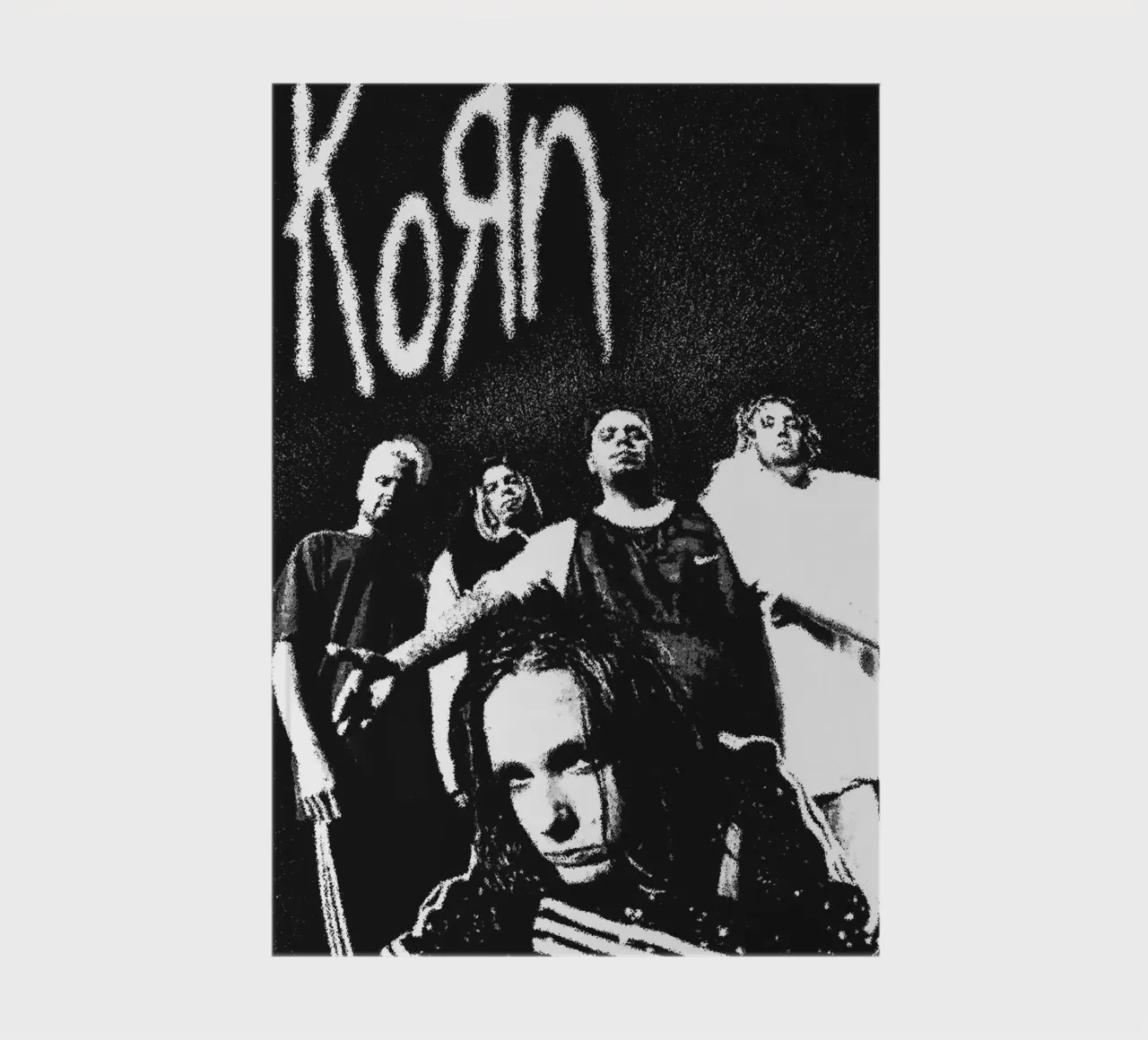 art du groupe korn carnet de notes de vanhesling
