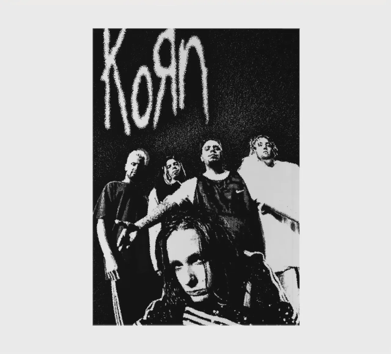 art du groupe korn carnet de notes de vanhesling