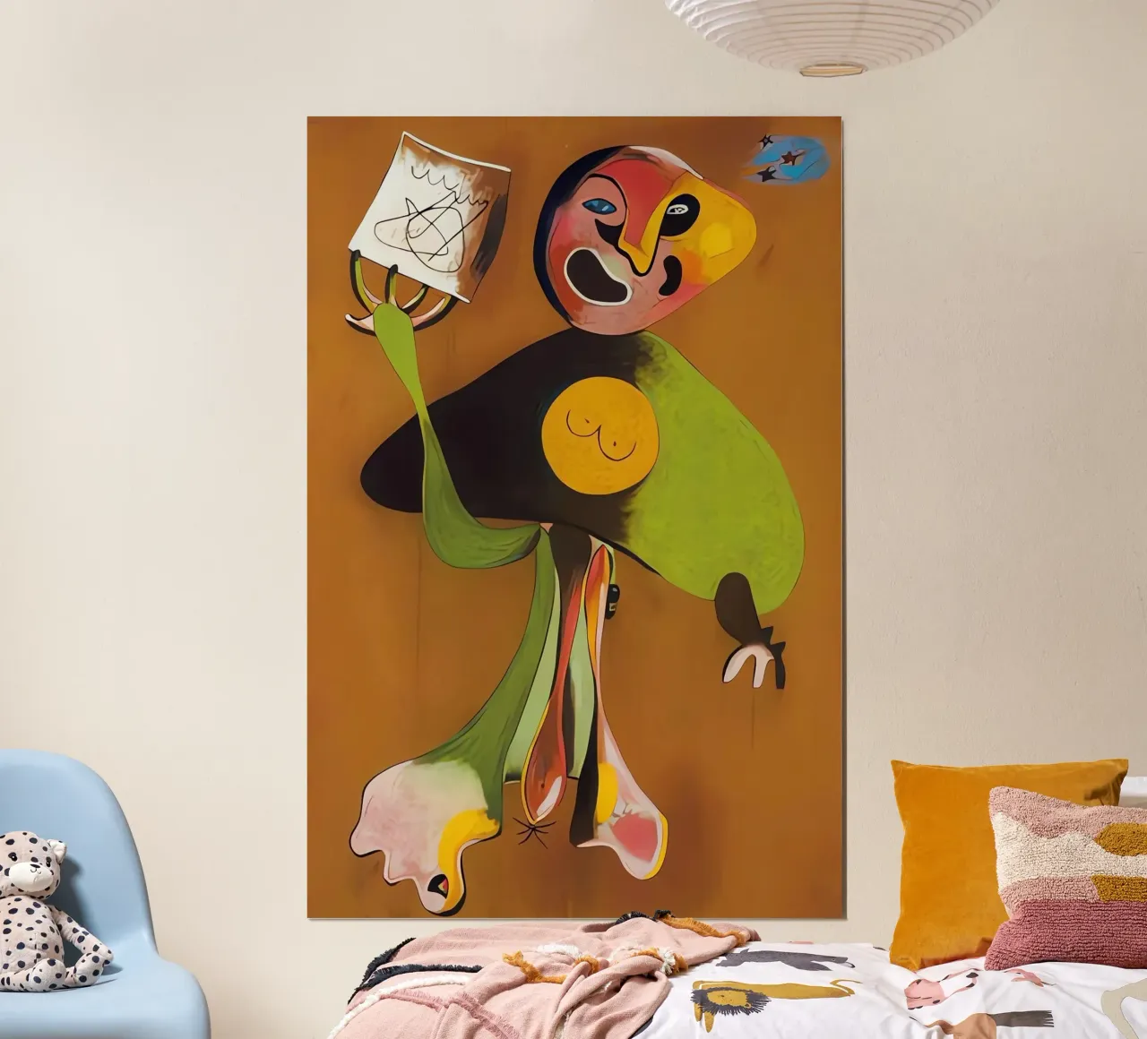 Donna (cantante d'opera) poster con telaio in plastica da Narciso