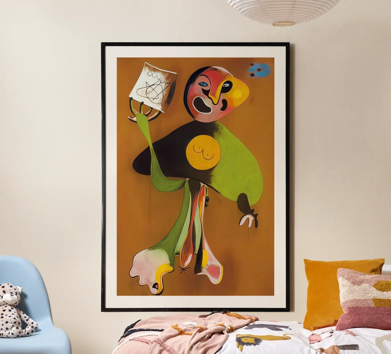 Donna (cantante d'opera) poster con telaio in plastica da Narciso