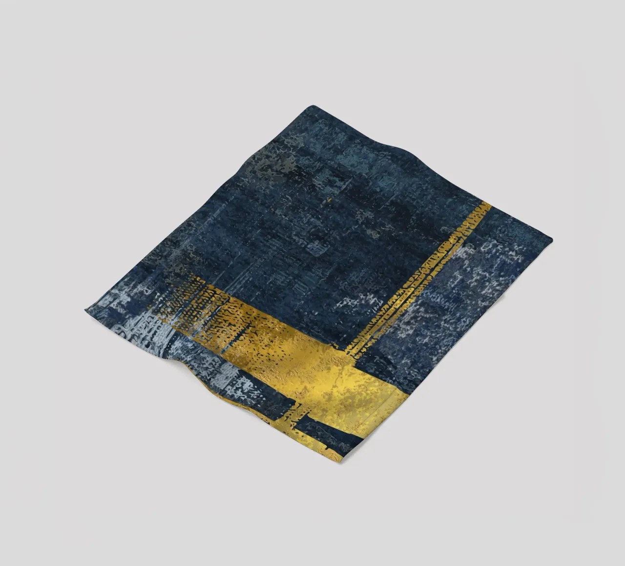 abstract texture black coperta in pile da vintageshop