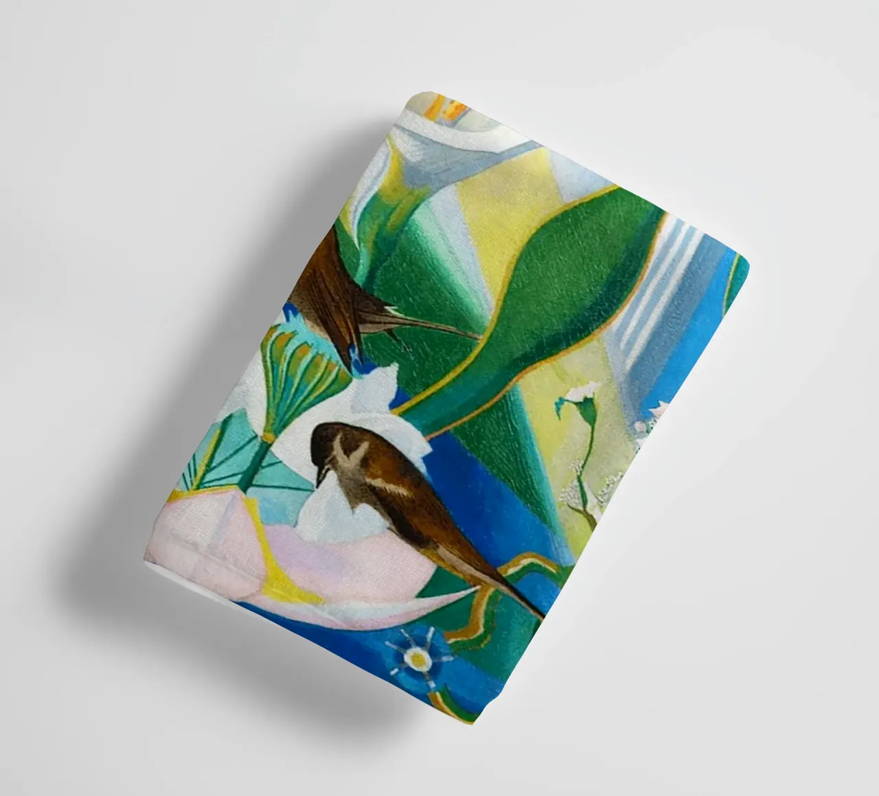 Dance of Spring, Song of the Birds by Joseph Stella – A Cele towel by Classic Art Prints